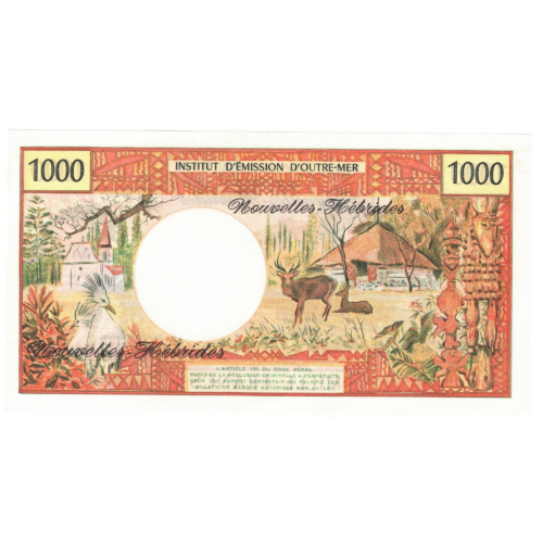 polynesie 1000 francs 1975 revers 033