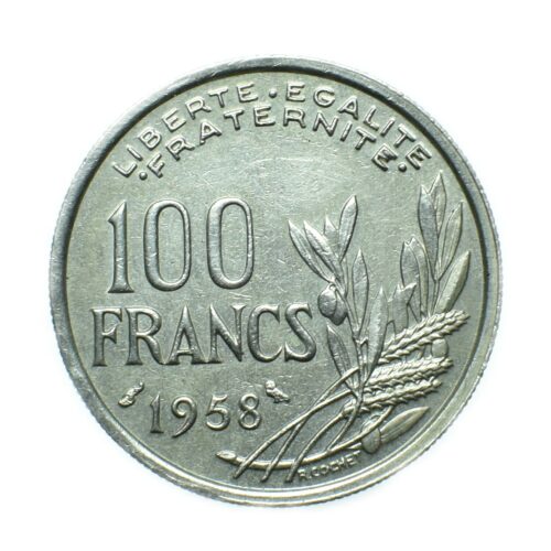 france 100francs chouette avers 15