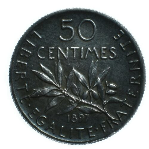 france 50centimes flanmat avers 1897 39