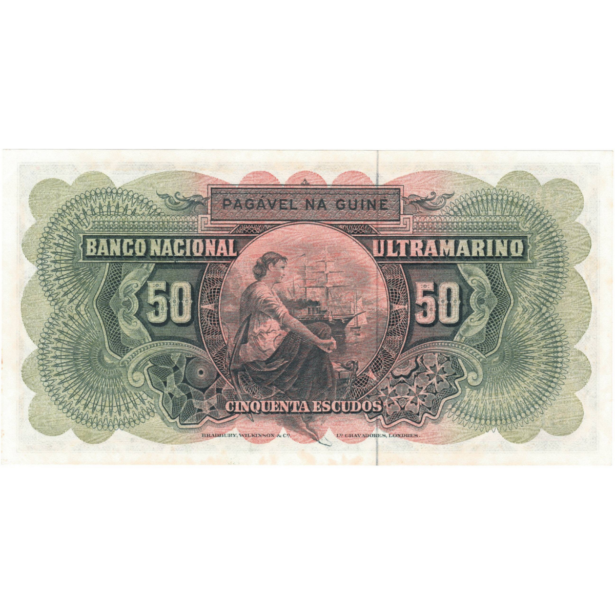 mozambique 50 escudos 1964 revers 053