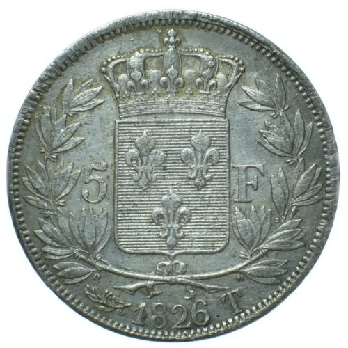 5 francs 1826 T nantes avers 411