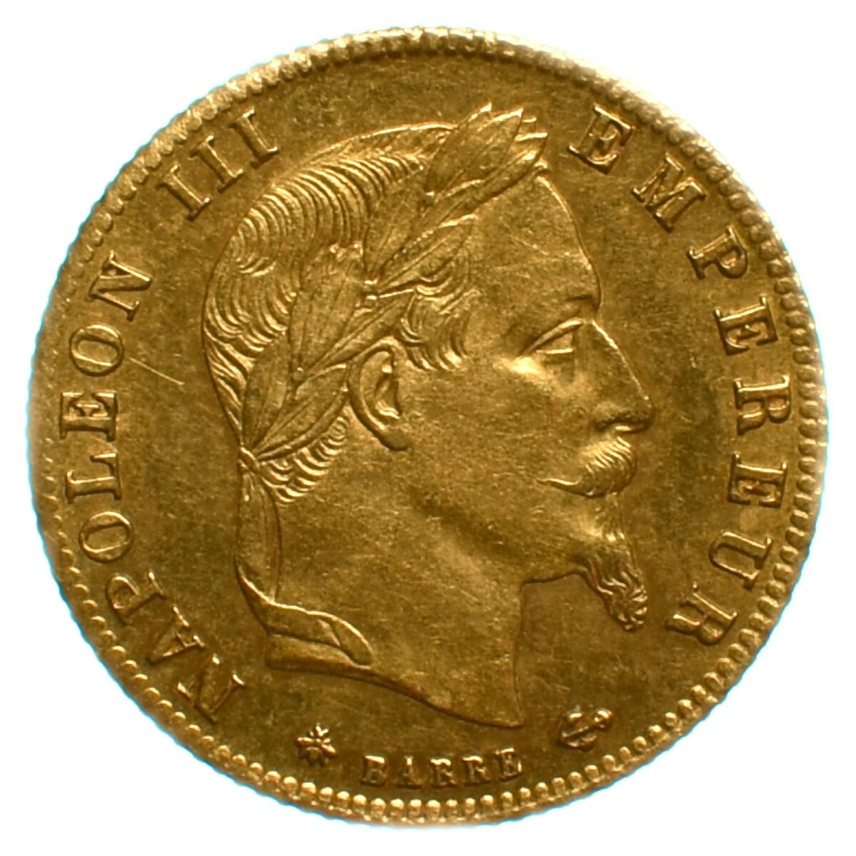 5 francs or 1868 revers 341