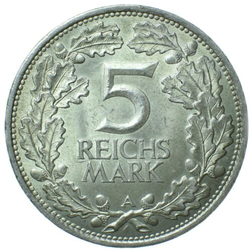 5 reichsmark 1925 avers 424