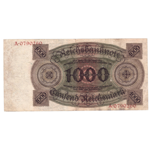 Allemagne 1000 reichsmark 1924 revers 0057