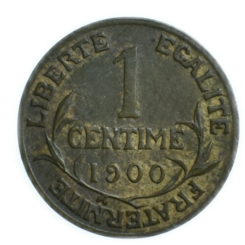 centime 1900 avers 56