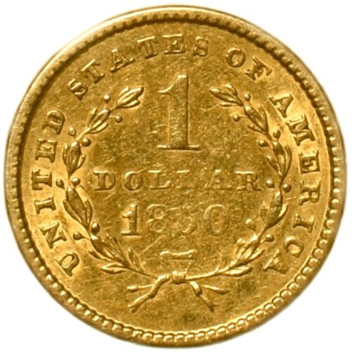 Dollar or 1850 philadelphie avers 421
