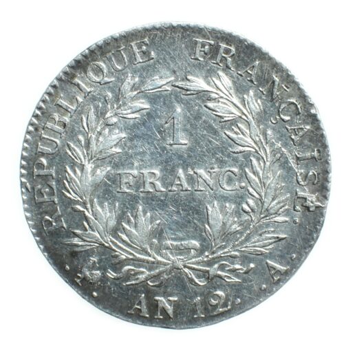 franc an 12 napoleon avers 385