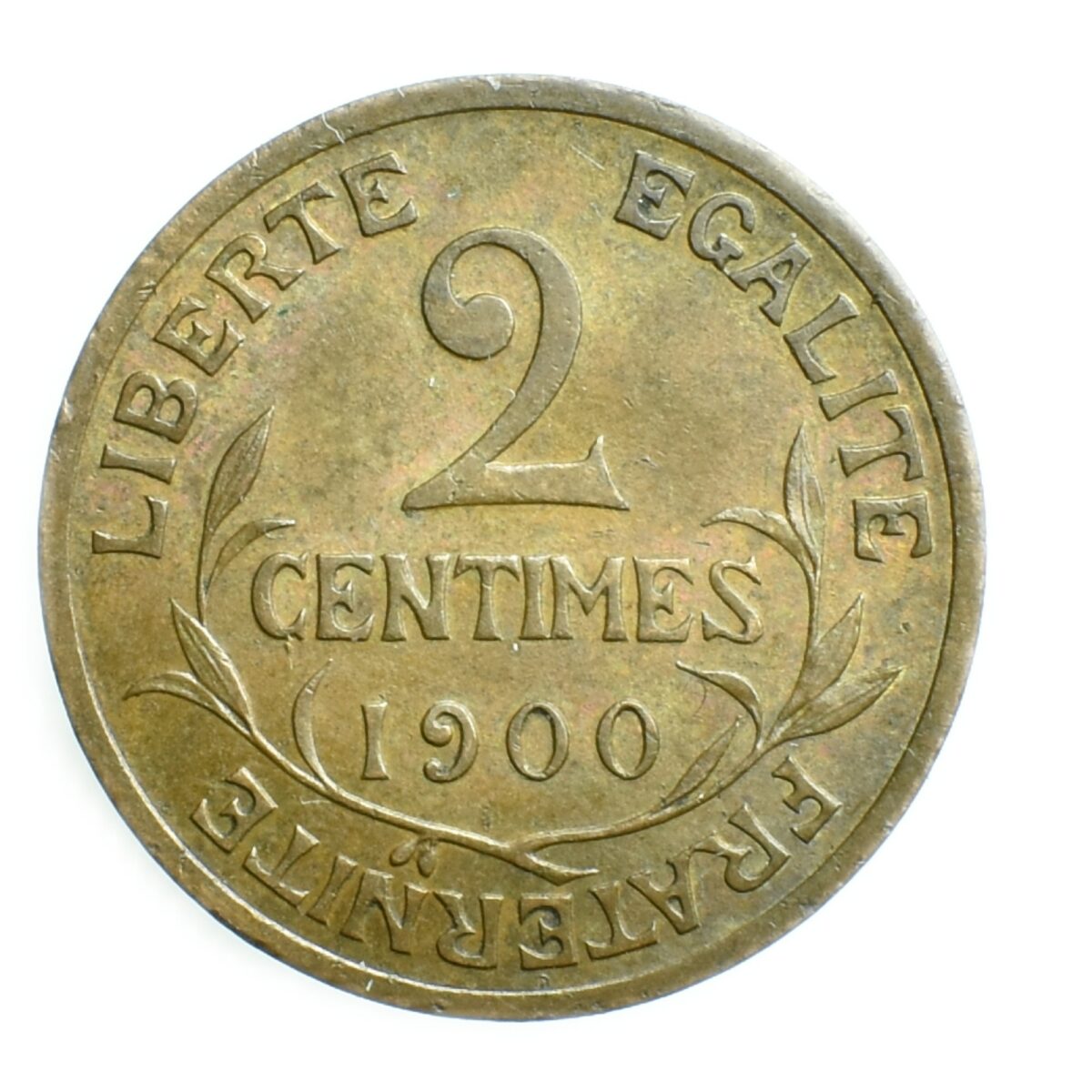 France 2centimes 1900 revers 275