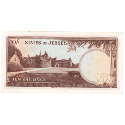 Jersey 10 shillings 1963 revers 0102