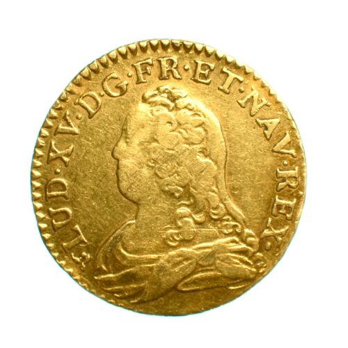 louisXV louis or avers 1729rouen 310