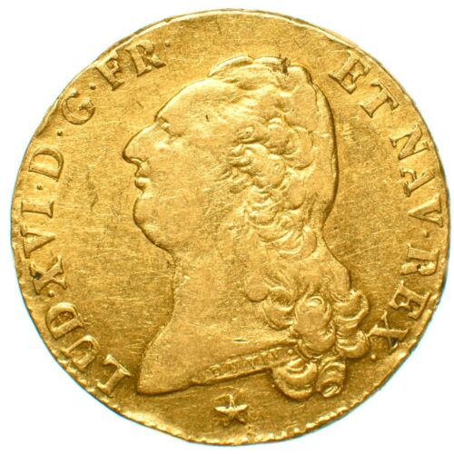 louis XVI louis or 1786 lille avers 399