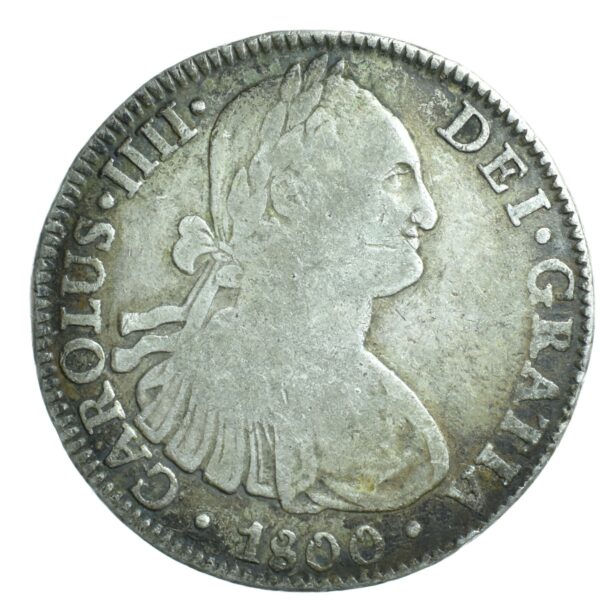 mexique 8 reales 1800 avers 154