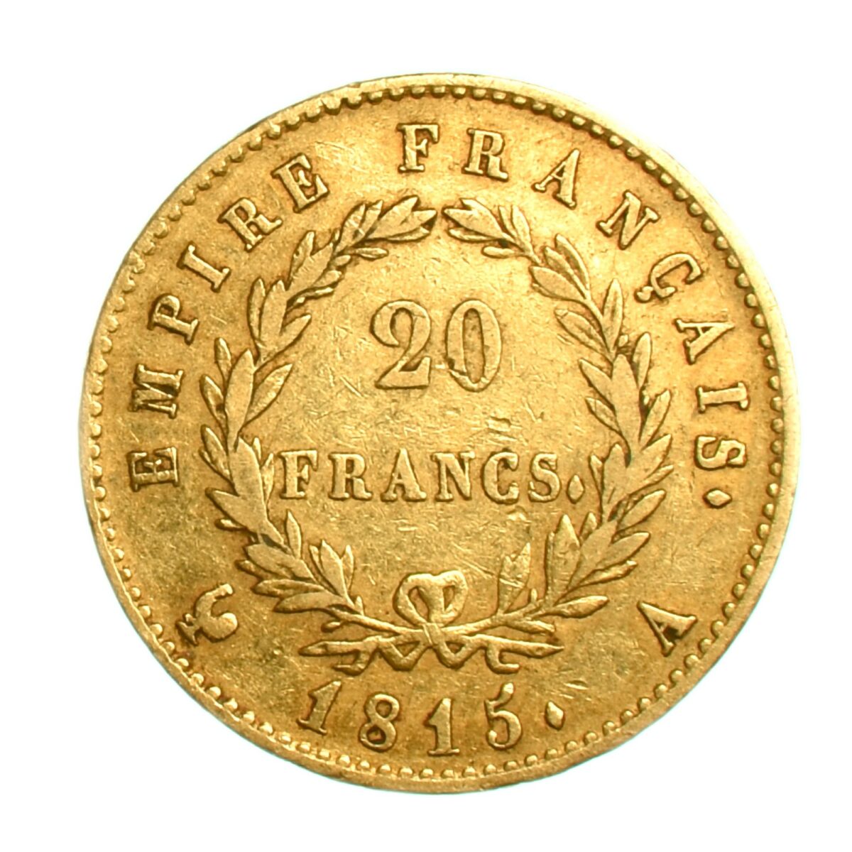 20Francs or 1815a 100Jours avers
