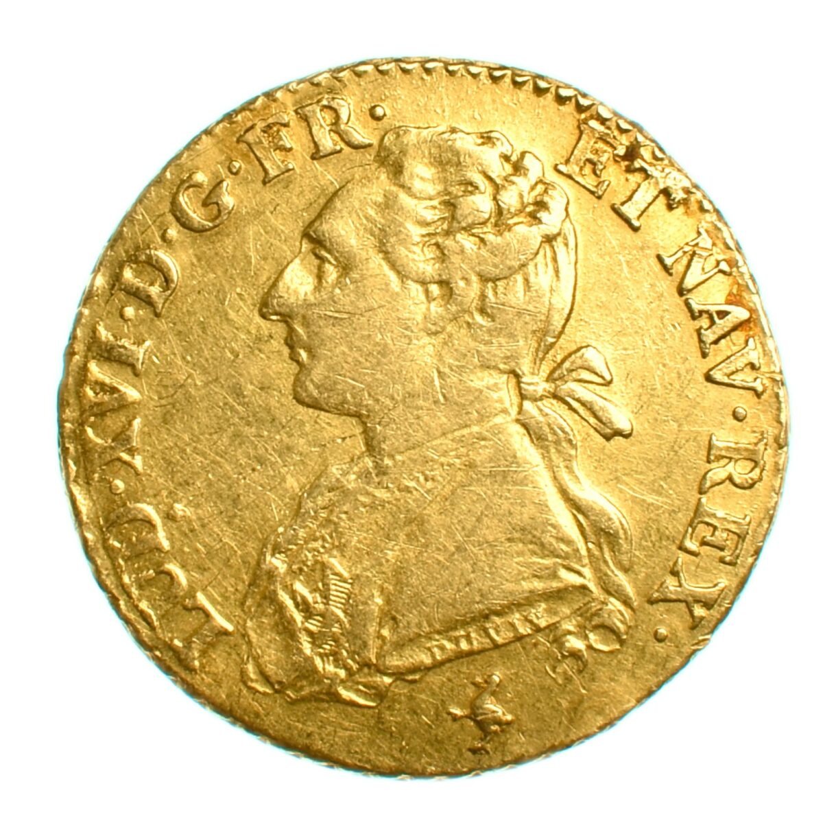 Louis XV Buste habillé or avers