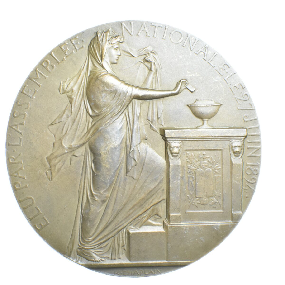 MEDAILLE PERRIER REVERS