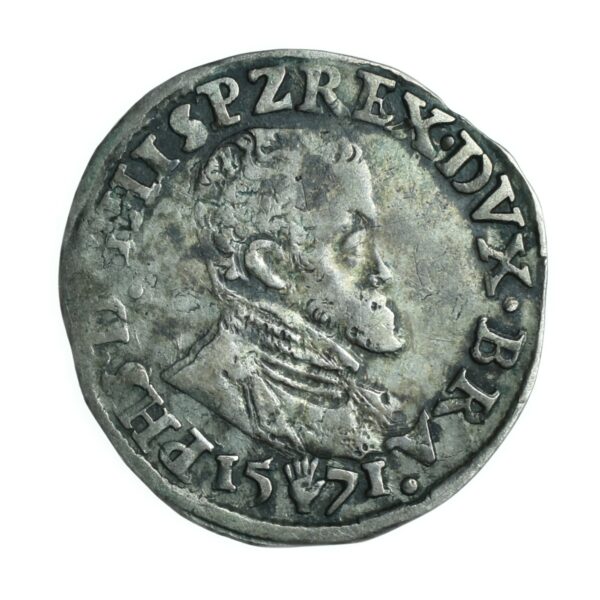 PHILIPPEII DIXIEME 1571 AVERS