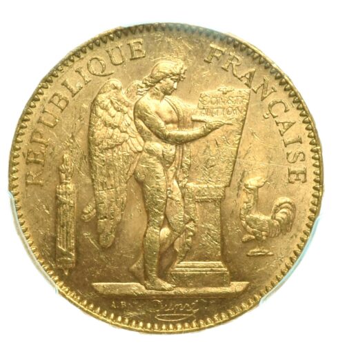 50 FRANCS OR 1904 AVERS RIVE D'OR