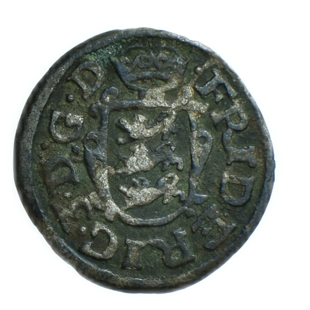 DANEMARK 2SKILLING 1653 REVERS