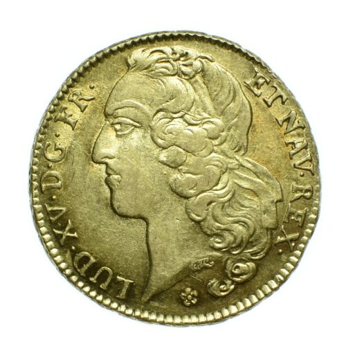 LOUIS15 DOUBLE LOUIS OR 1753 METZ AVERS