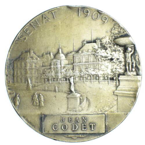 MEDAILLE SENAT ARGENT REVERS