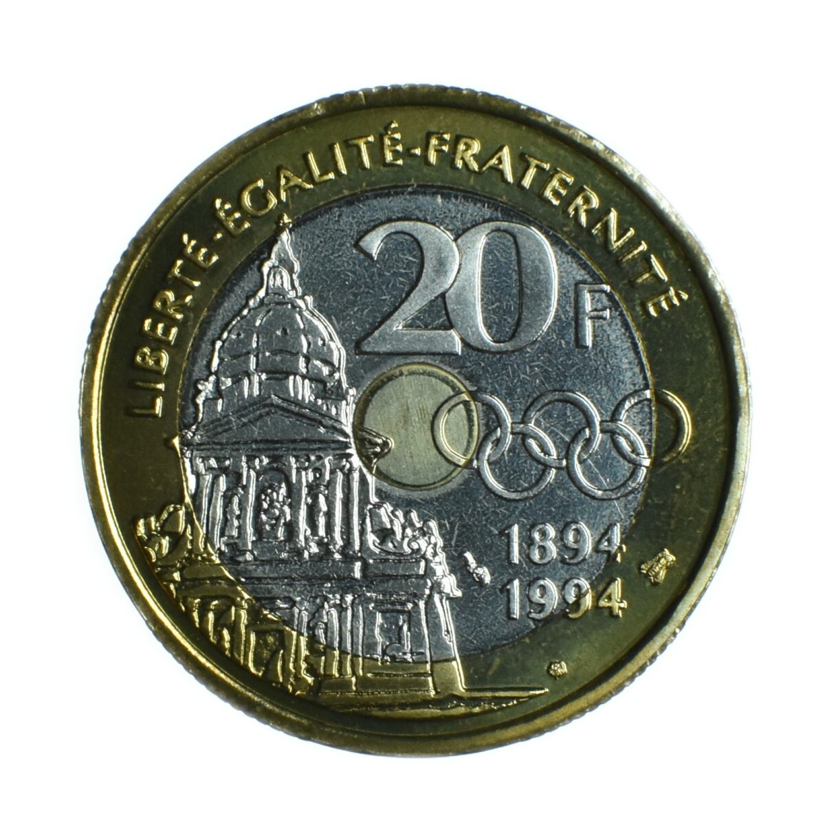 20 FRANCS 1994 ESSAI AVERS