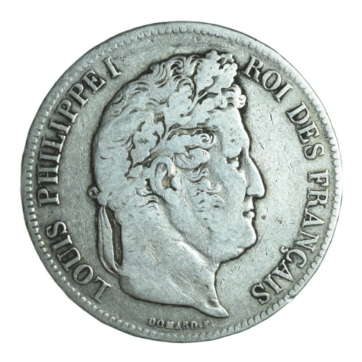 5 FRANCS 1835 H LA ROCHELLE REVERS