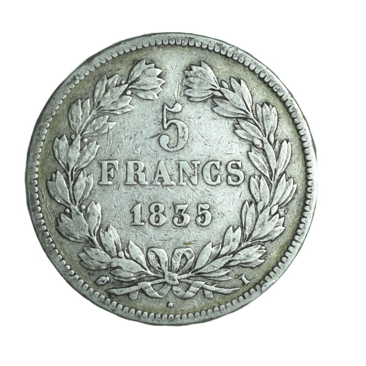 5FRANCS 1835 I LIMOGES REVERS