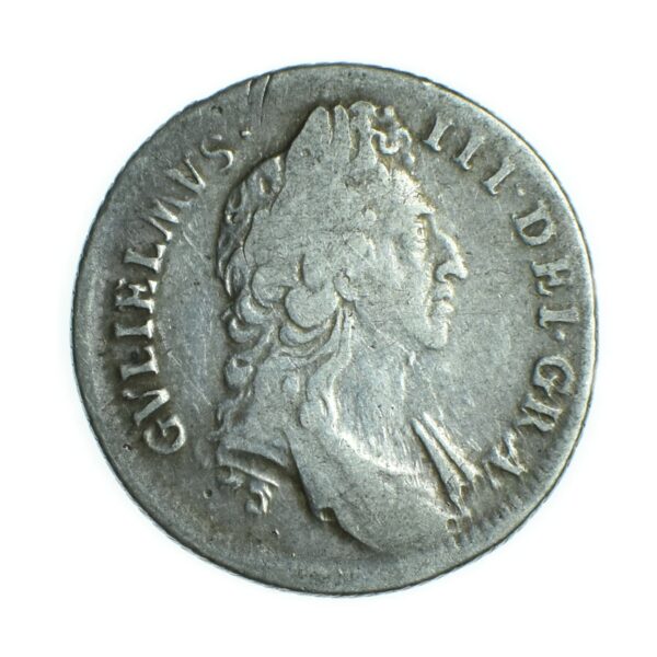 ANGLETERRE SHILLING GUILLAUME III AVERS