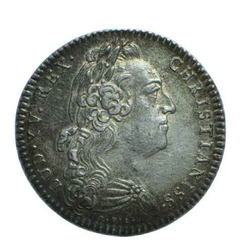 JETON LOUIS XV ARGENT MONNAIE 1723 AVERS