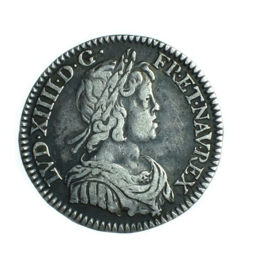 LOUIS XIV DOUZIEME 1644 AVERS