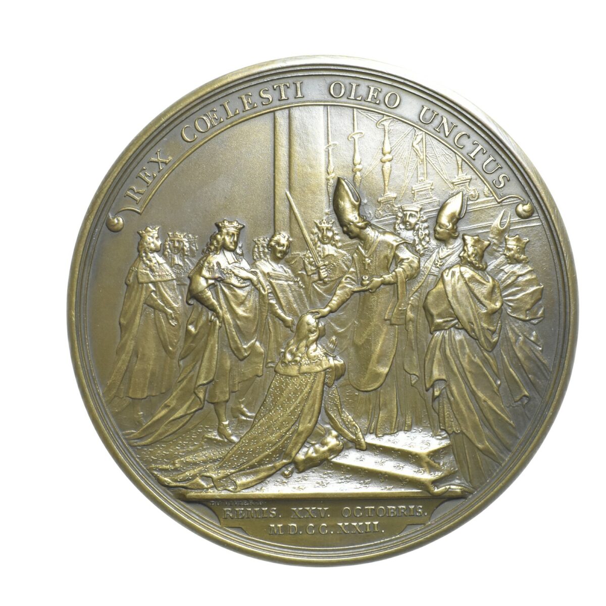 LOUIS XIV MEDAILLE SACRE REVERS