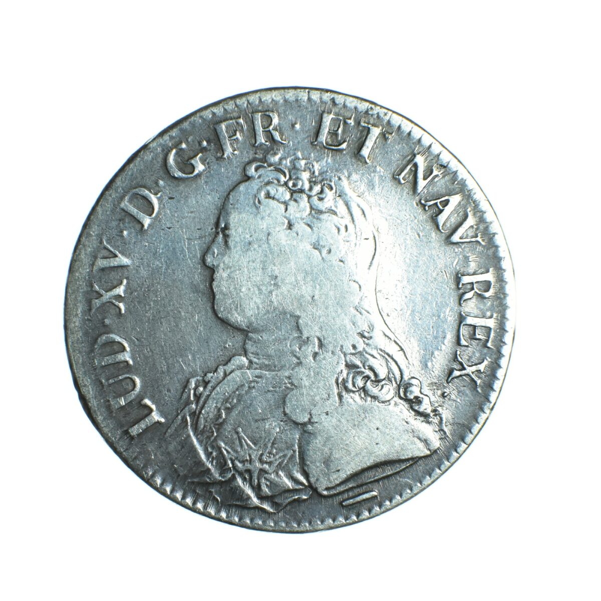 LOUIS XV ECU 1727 LILLE AVERS