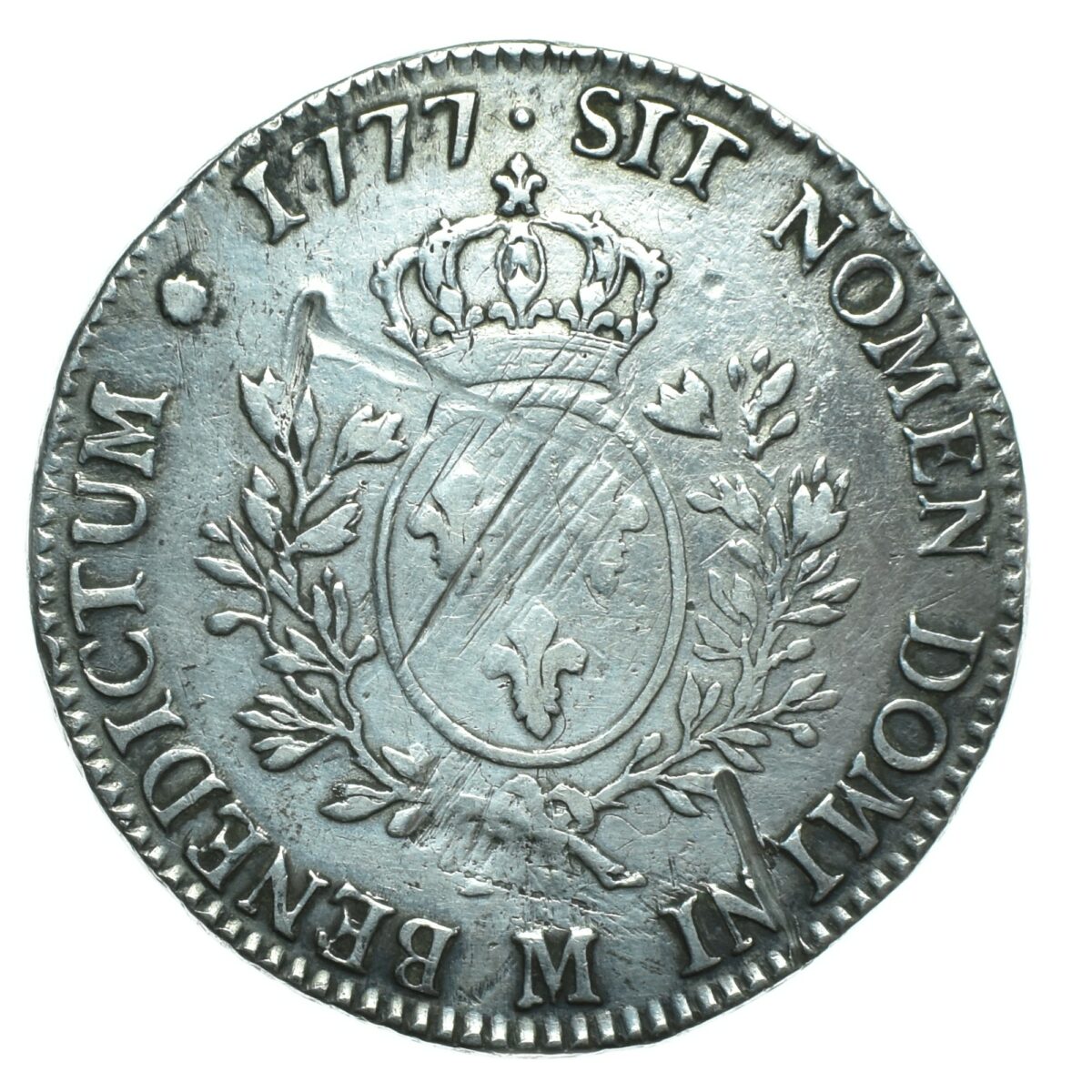 LOUIS XVI ECU 1777 REVERS