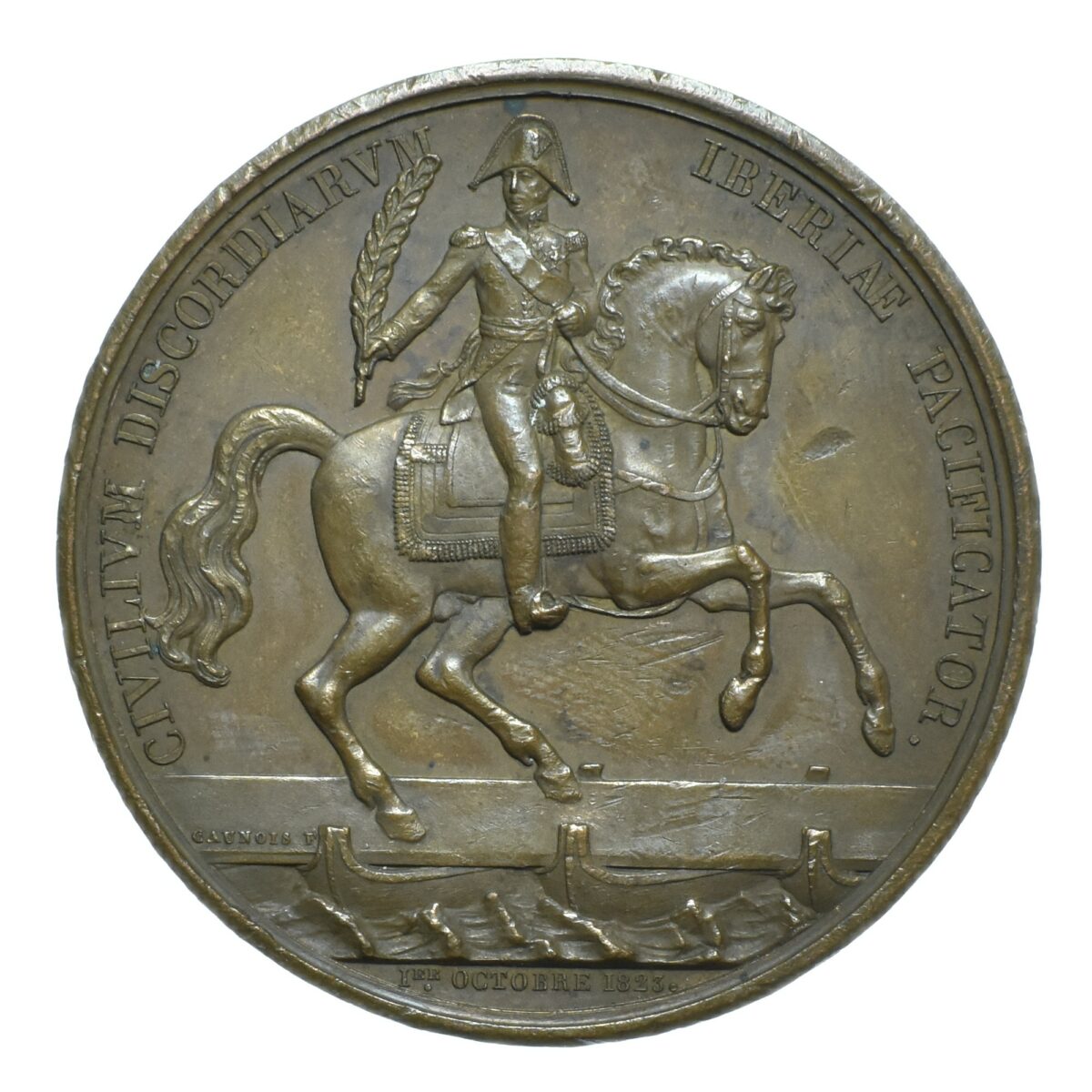 MEDAILLE 1823 REVERS