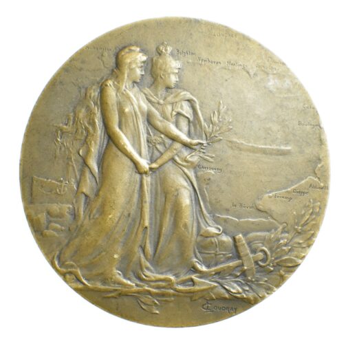 MEDAILLE COUDRAY AVERS FRANCO BRITANNIQUE