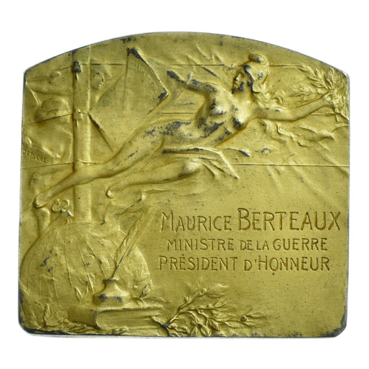 MEDAILLE COUPE PYRENEES REVERS ARGENT