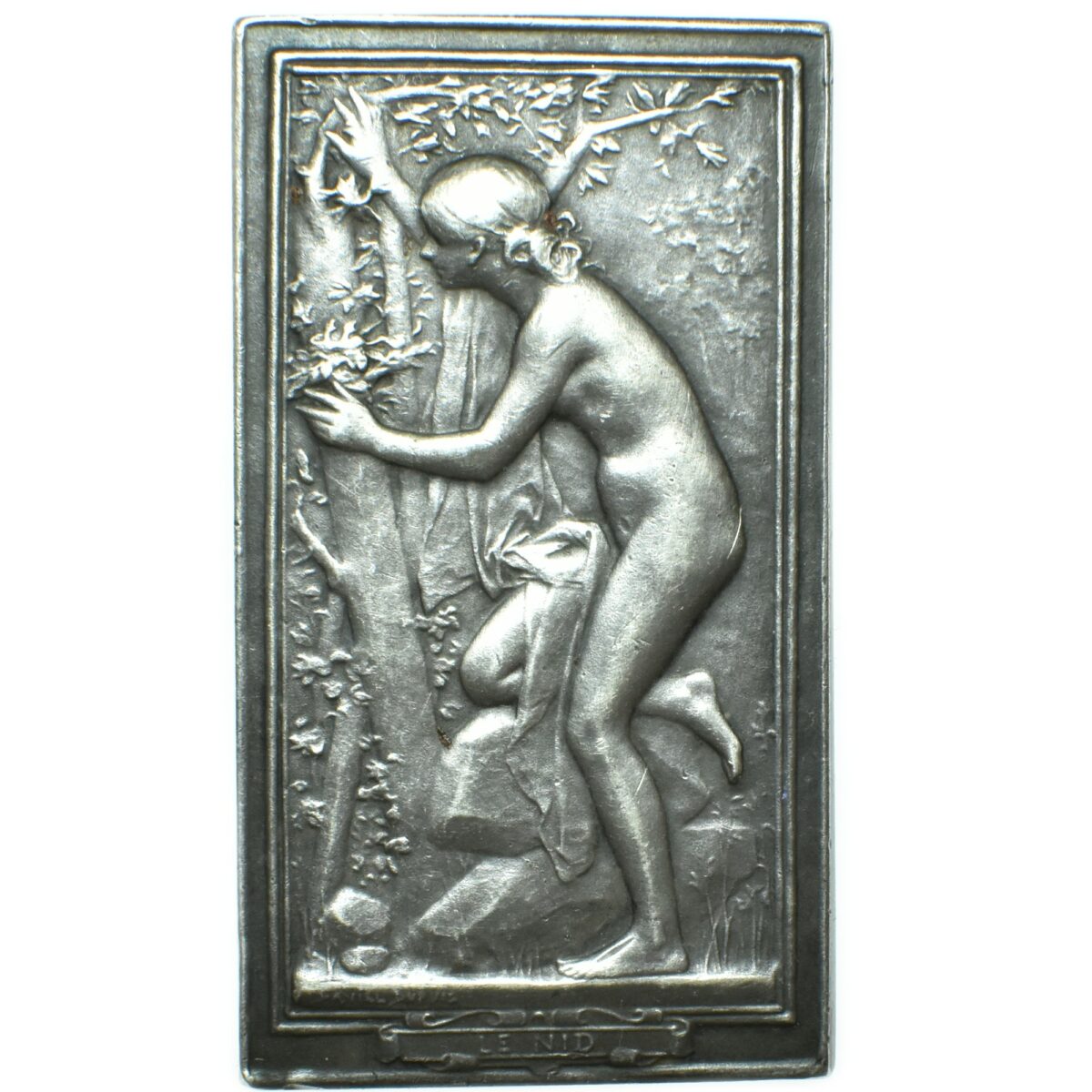 MEDAILLE DUPUIS ARGENT LE NID AVERS