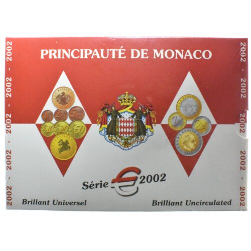 MONACO COFFRET BU 2002