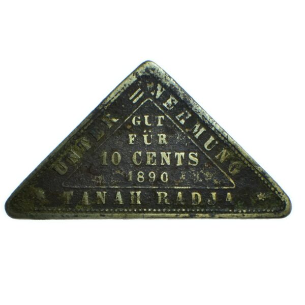 PAYS BAS 10 CENTS 1890 AVERS