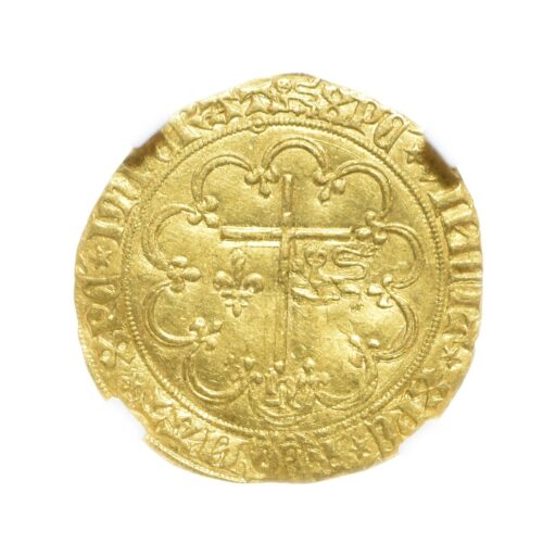 SALUT OR ROUEN NGC AU 58 REVERS