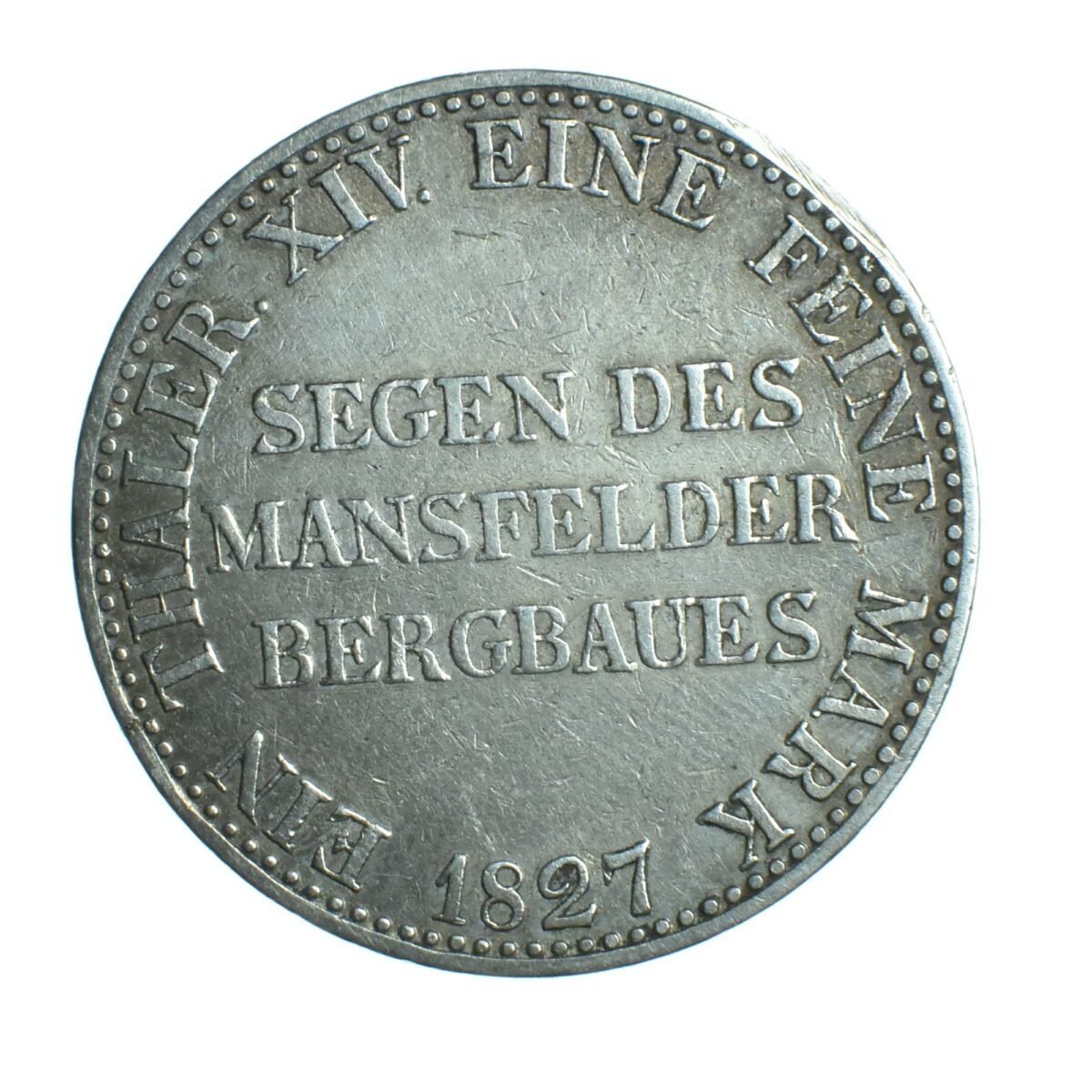 THALER 1827 REVERS