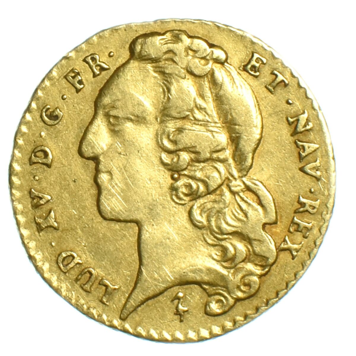 LOUIS XV DEMI LOUIS OR AVERS