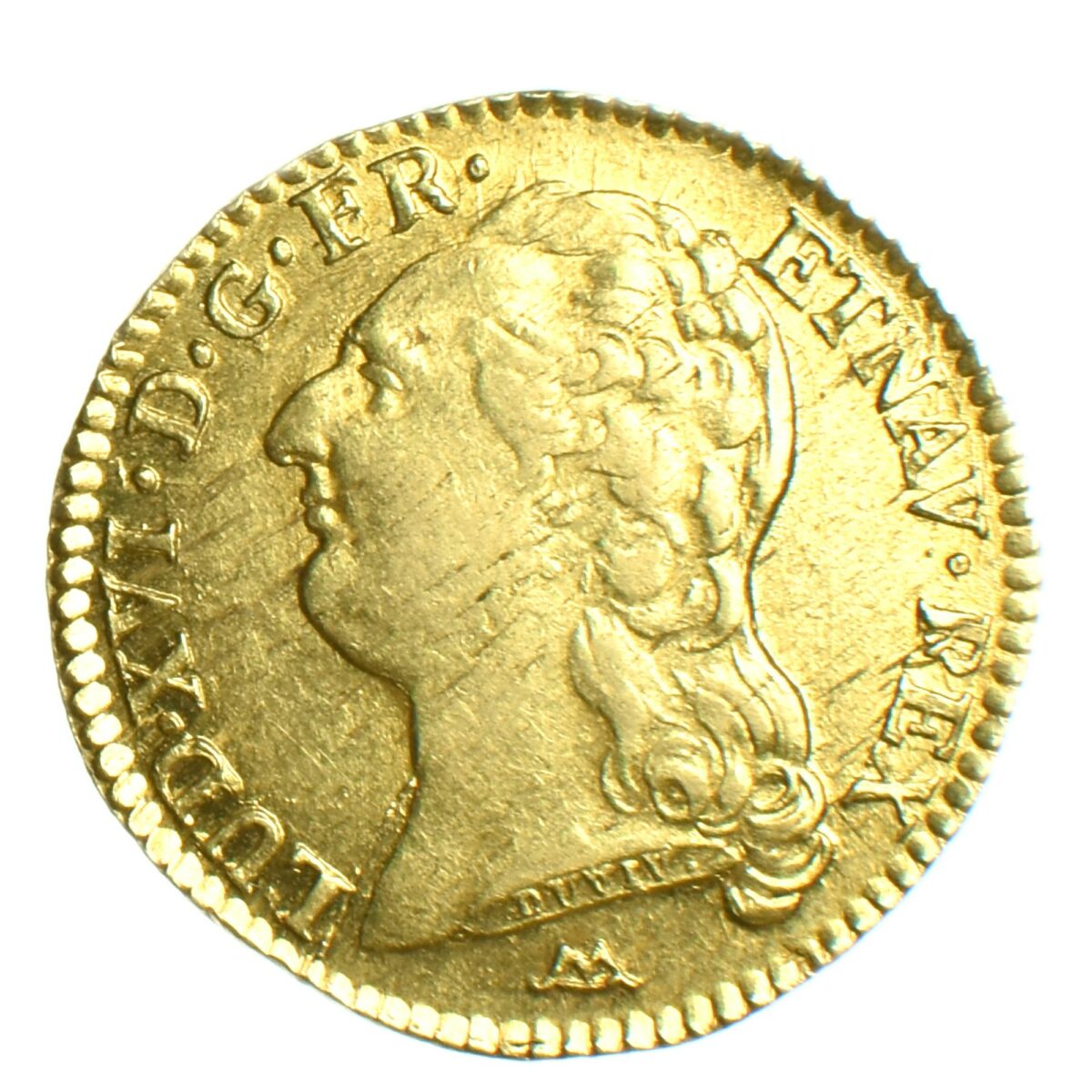 LOUIS XVI LOUIS OR 1786 MONTPELLIER AVERS