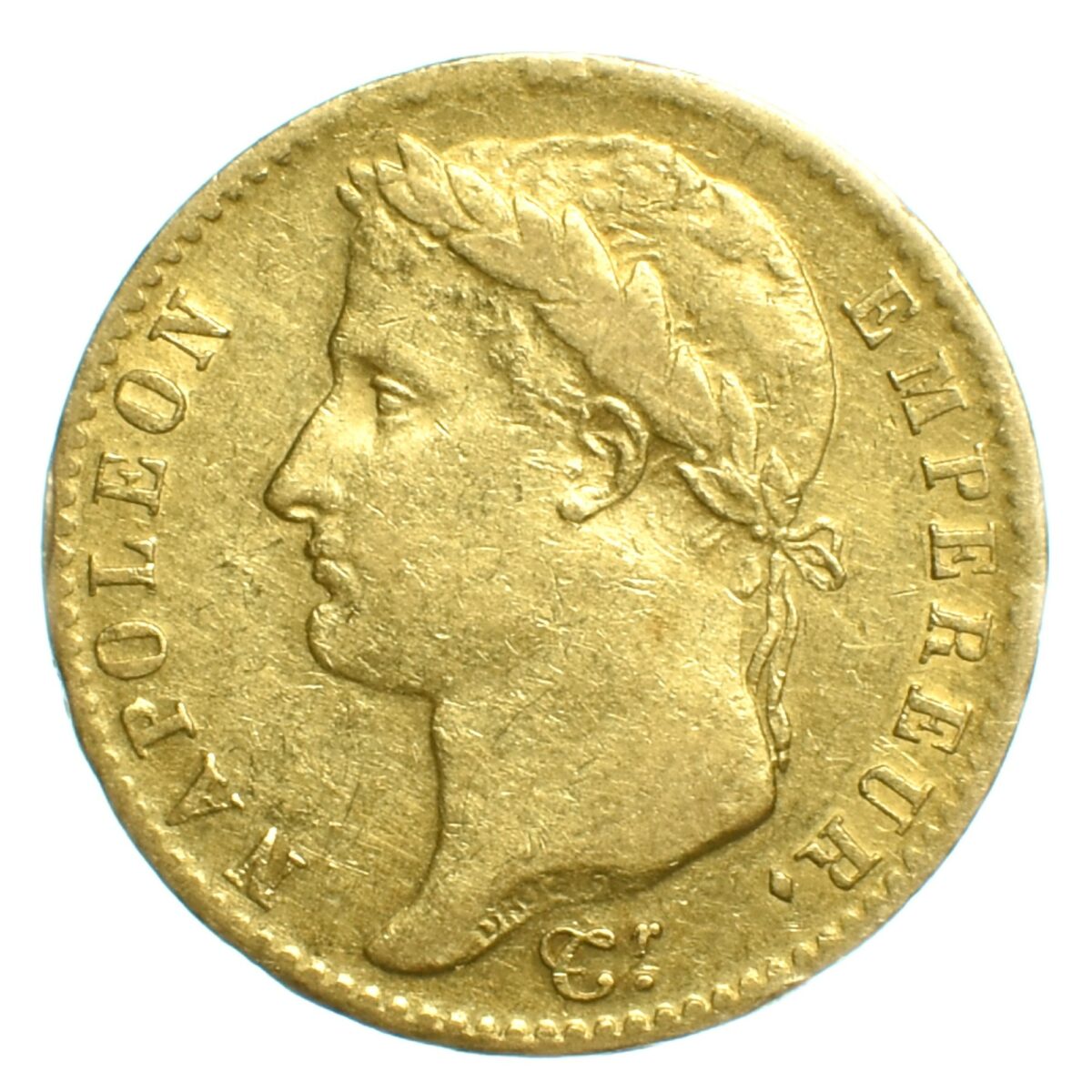 NAPOLEON FRANCS OR 1815 AVERS