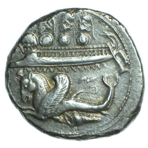 PHENICIE BYBLOS OZBAAL TETRADRACHME REVERS