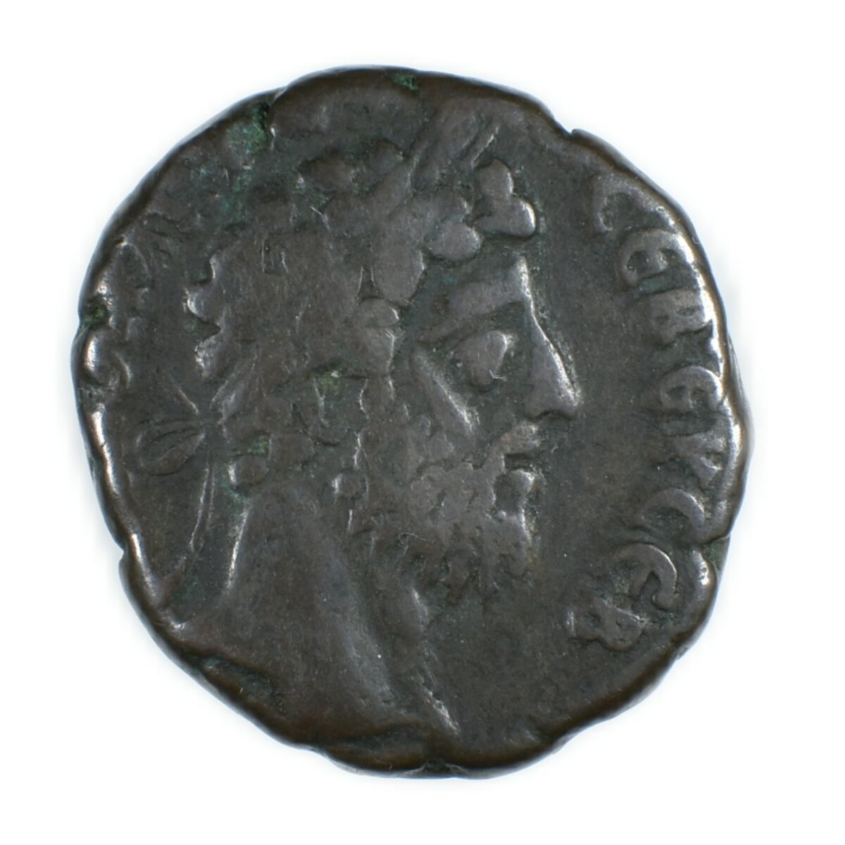 COMMODUS ALEXANDRIA LIGHTHOUSE OBVERSE