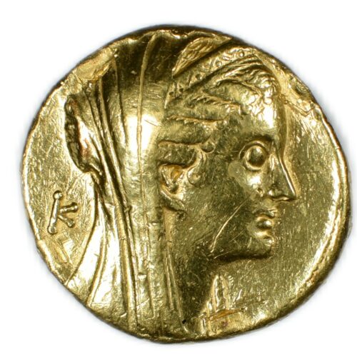 GRECE PTOLEMEE VI ARSINOE OCTODRACHME OR AVERS