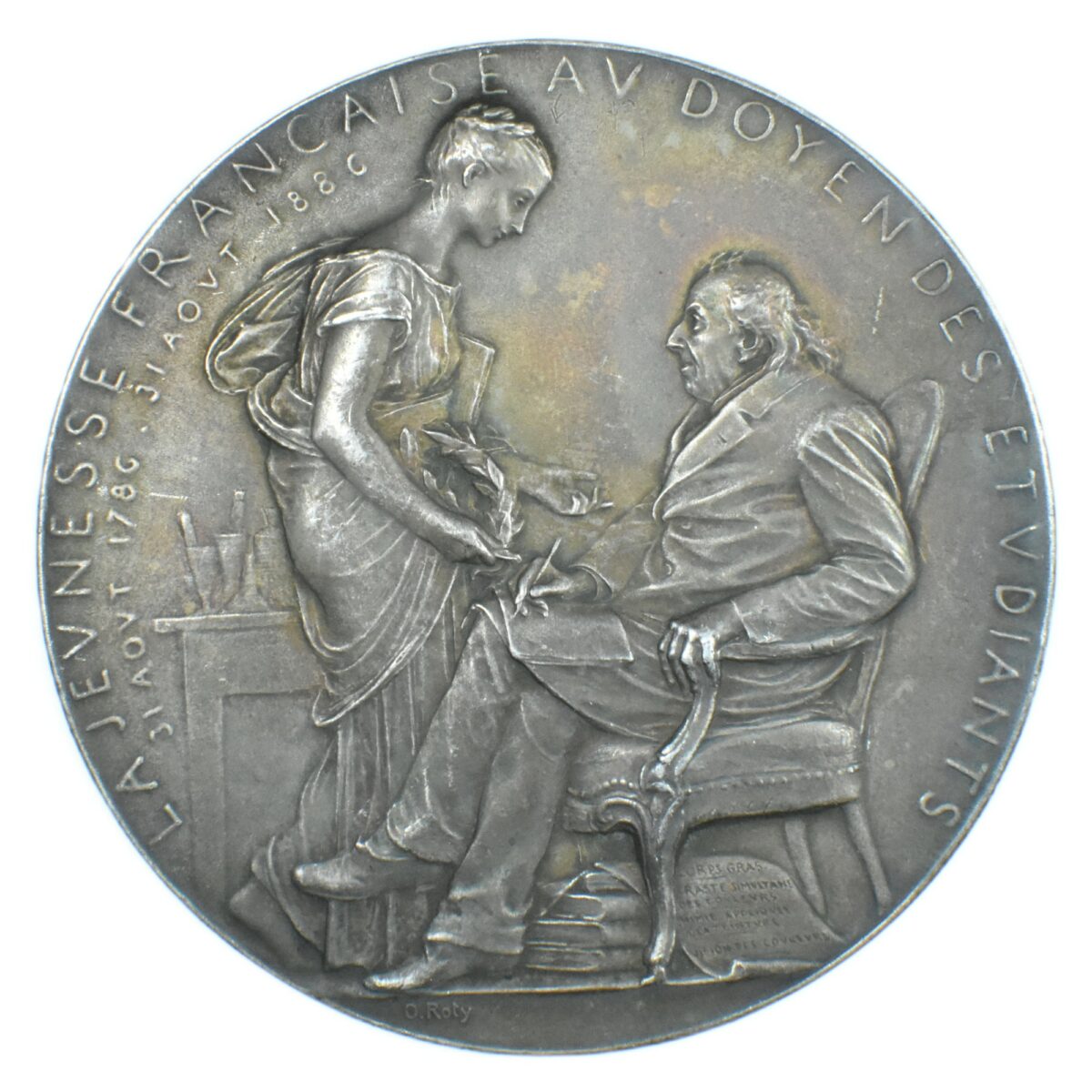 MEDAILLE CHEVREUL ROTY REVERS