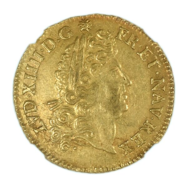 LOUIS XIV LOUIS OR AVERS 1691 E TOURS PLOZEVET