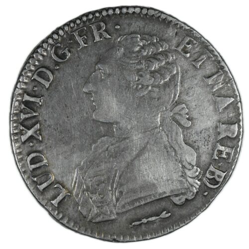 LOUIS XVI ECU 1784 PAU AVERS